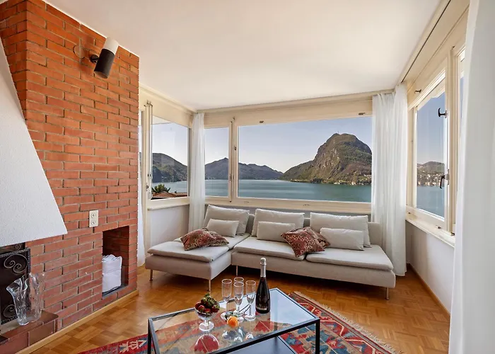 Apartament Casa Serenella Splendid View - Happy Lugano